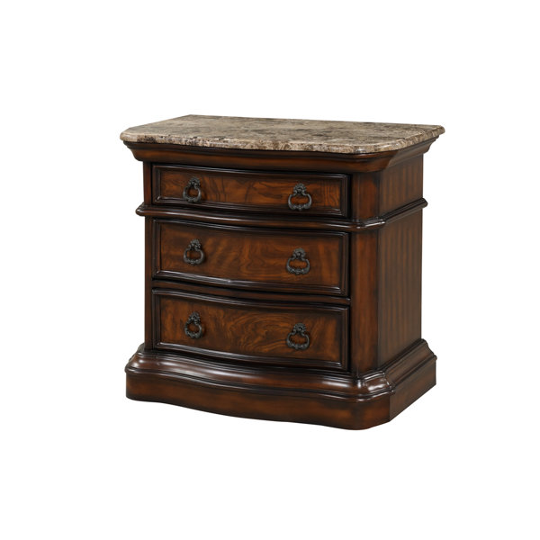 Lucky Star Solid + Manufactured Wood Nightstand Wayfair